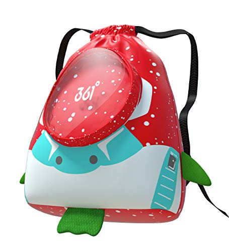 361º Kids Drawstring Bags for Swimming Beach Boys Girls Swim Backpack Water Resistant