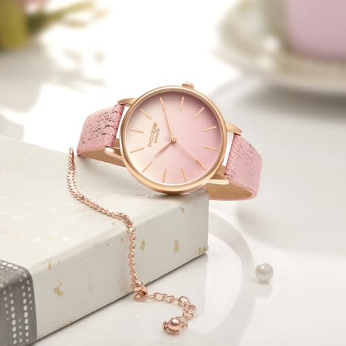 Image of Sonata Poze Quartz Silver Dial Green Leather Strap for Women-SP80091WL01WF