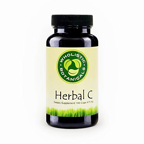 Wholistic Botanicals Herbal C Capsule — Vitamin C Supplements — Antioxidant And Immune System Booster cover