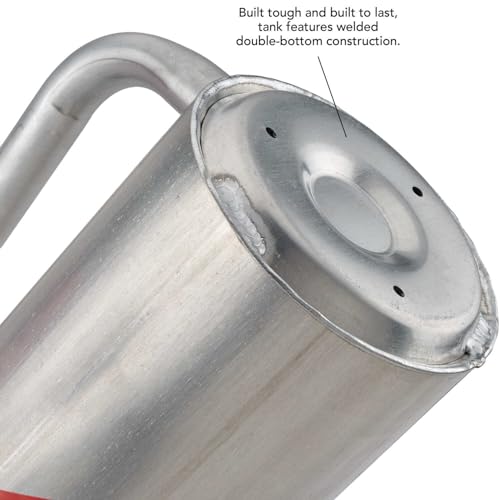 Forestry Suppliers Sure-Seal Double-Bottom Drip Torch | Heavy Duty 15 Gauge Aluminum Canister | Big Mouth for Easy Filling | Fuel Trap & Check Valve for Protection | Oil Proof Gaskets - Thumbnail 5