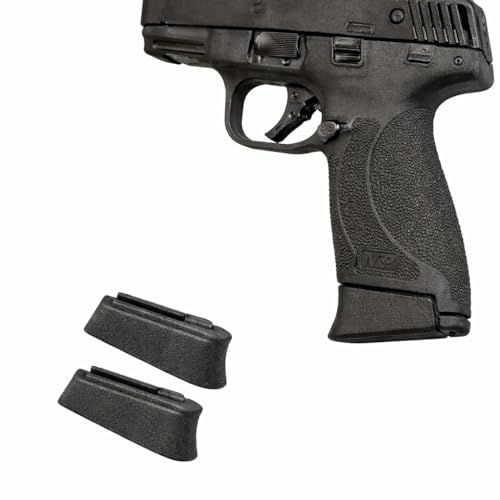 Pinky Grip Extension for Smith & Wesson M&P 9 Shield Plus PG-MPPL - Made in USA - Nylon Polymer -2 Pack