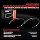 Frankberg 2x Handbremsseil Seilzug Hinten Scheibenbremse Kompatibel mit 1er E81 1er E87 1er Cabriolet E88 1er Coupe E82 Replace# 34406760443