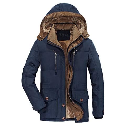 APTRO Winter Padded Jacket with Hood Cover