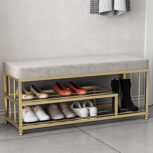 Banc de rangement pour chaussures d'entrée moderne contre le désordre - 2