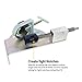 Speedway Motors Speedy Notcher Roll Cage Tube Joint Tubing Notcher with Instructions, Built-In Protractor Gauge with Degree Angle, Premium Holesaw Blade