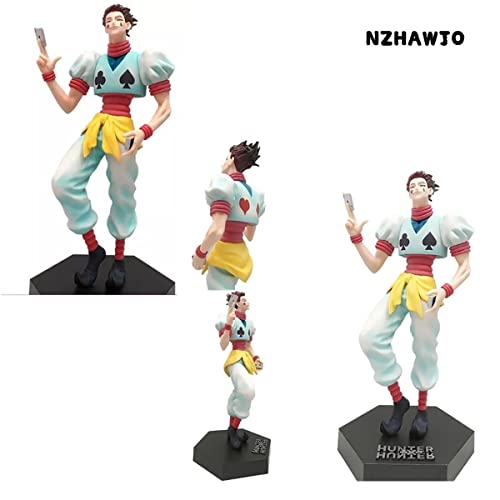 Wflna Hunter×Hunter Figure Gon·freecss Killua Zoldyck Hisoka Kurapika Figure Anime Figure Action Figure 4 Style (Color : Hisoka) #TOP3