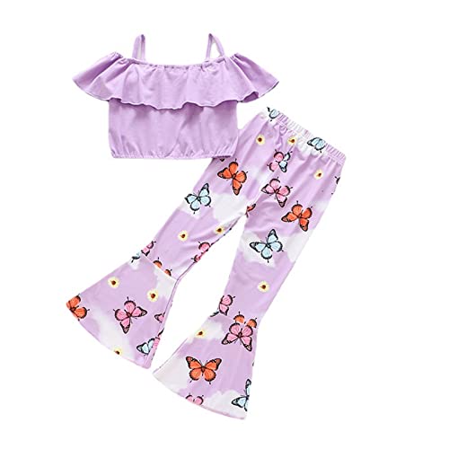 Colete infantil infantil para bebês meninas primavera verão estampa de borboletas algodão sem mangas