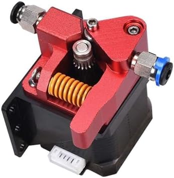 Bigtreetech Upgrade Dual Gear Extruder, Double Gear MK8 Extruder 3D Printer Dual Driver Stock Feeder All Metal 1.75mm Filament Extruder Kit for CR-10S Pro/CR-10/ Ender 3 V2/Ender 3/Ender 3 Pro Series