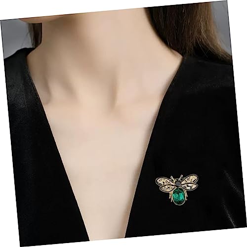 ROMISBABA ラペルピン ミツバチ ブランク スタッド イヤリング