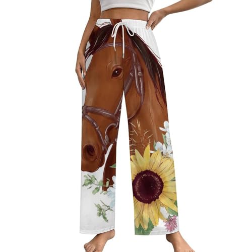 Bas de pyjama femme cheval pour des soirées cocooning confortables