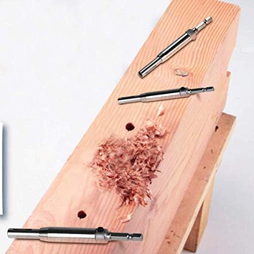 flintronic 11 PCS Hinge Drill Bit, Center Drill Bit Set, HSS Self Centering Hinge Hardware Hole Drilling Tool Kit for for Wood Door Window Cabinet Woodworking Hinge Hardware Pilot Hole Drill Bit