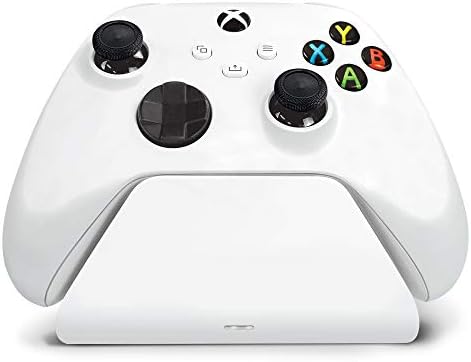 Controller Gear Robot White-Universal Xbox Pro Charging Stand with 1100 Mah Rechargeable Battery,Charging Dock,Charging Station for Xbox Series X|S &Xbox One(Controller Sold Separately)- Xbox Series X