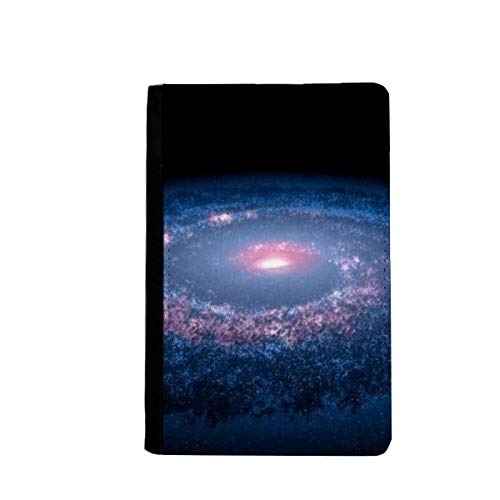 Étui passeport Nebulae blanc bleu portefeuille porte-carte de voyage