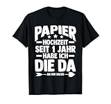 Papierhochzeit Erstes Ehejahr Heirat Geschenk