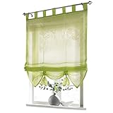 Vorteile : Die luftige Gardinen können nicht nur die Luftzirkulation in Innenräumen ermöglichen und für Ihre Gesundheit gut sein, sondern auch Ihr Raum mit sanften Licht erfüllen.