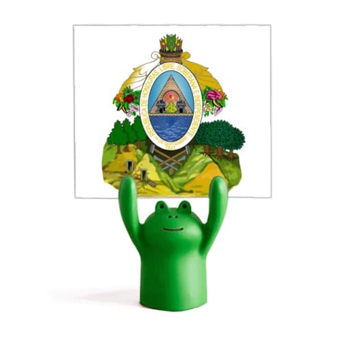 Support de grenouille Honduras North pour emblème commémoratif