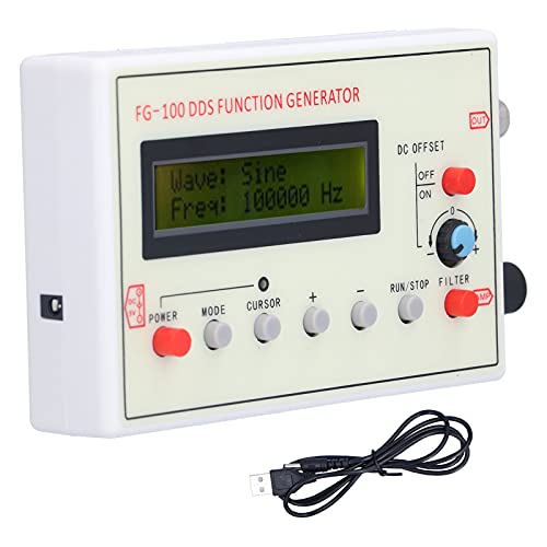 Generador de señal versátil FG-100 con ondas múltiples para optimizar pruebas electrónicas