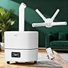 Humidifier Large Room, 30L/7.93Gal Large Commercial Humidifier 5000 sq.ft, Top-Fill Whole House Humidifiers