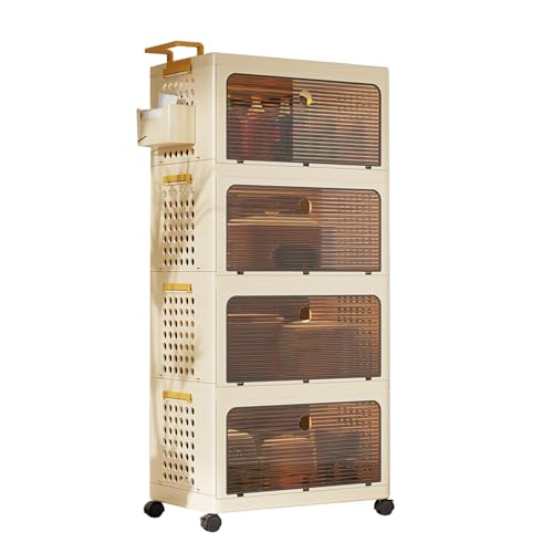 Meuble de rangement de cuisine pratique chariot multicouche vertical