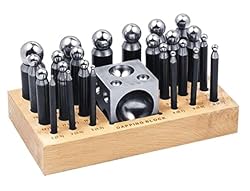 PMC Supplies LLC 25 Piece Dapping Doming Punch Block Pro …