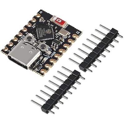 3PCS ESP32 ESP32-C3 Development Board ESP32 C3 Mini WiFi Bluetooth 160MHz Running Frequency 2.4GHz Wi-Fi & Bluetooth 5.0 for Arduino(3PCS Esp32-c3 Supermini Board)