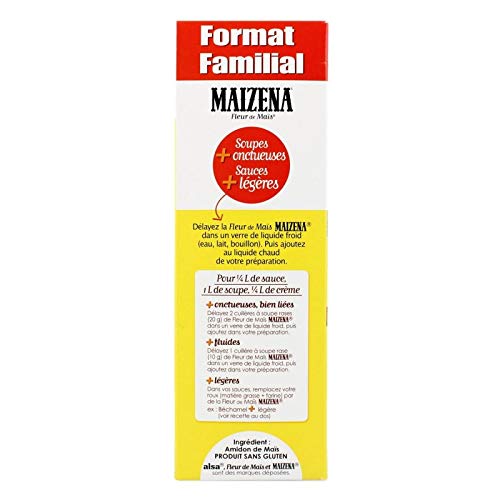Maizena - Fleur De Mais 700G - Lot De 4 - Prix Du Lot - Livraison Rapide En France Métropolitaine