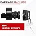 4 Pin Ignition Key Switch Compatible with Polaris Sportsman 700 600 500 400 335 Magnum 325 Ranger 425 Xpedition 425 325 Trail Boss 330 Trailblazer 250 Xplorer Scrambler # 4110264 4012163