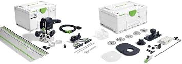 Festool OF 1010 REBQ-Set+FS Router, Accessory Set, and 32-inch Guide Rail
