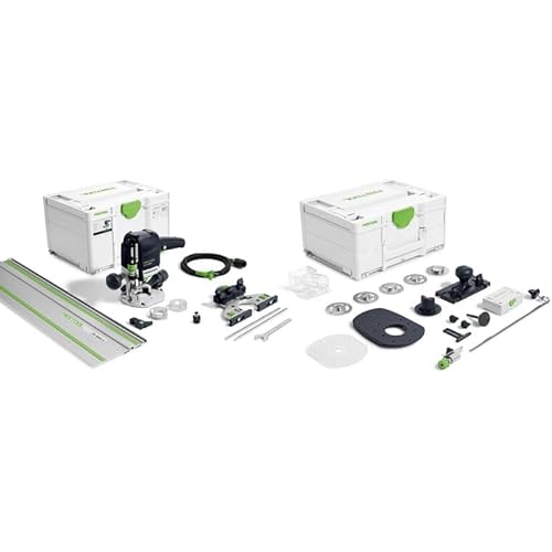 Festool 578308 OF 1010 REBQ-Set+FS Router, Accessory Set, and 32-inch Guide Rail
