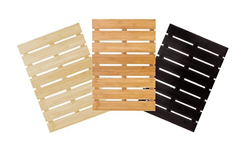 Ridder Grating 21107211 Wooden Bathroom Mat 38 x 72 cm Natural