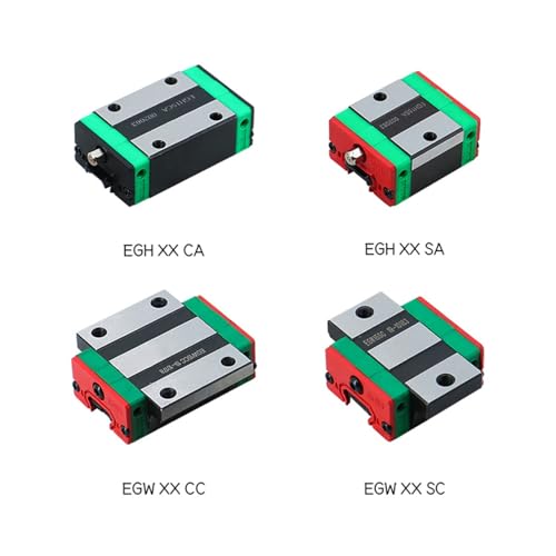 Carro de bloque deslizante EGH20SA de perfil bajo para guías lineales cnc de automatización 3