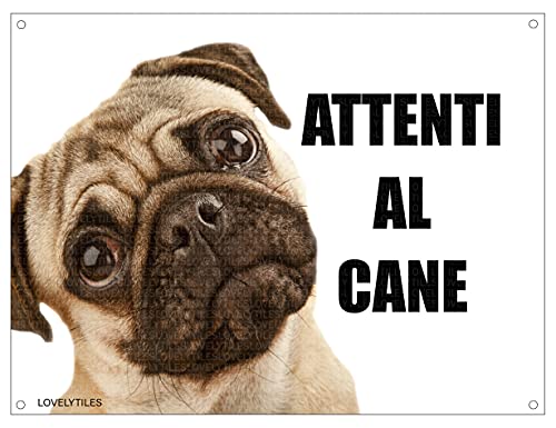 Cartello 'Attenti Al Cane' Per Bovaro Del Bernese - Targa In Metallo 15x20 Cm - Foto 8