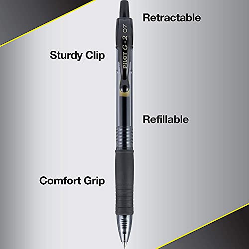 Bolígrafo Pilot 31020 Goma Tinta Negra Retráctil miniatura 6