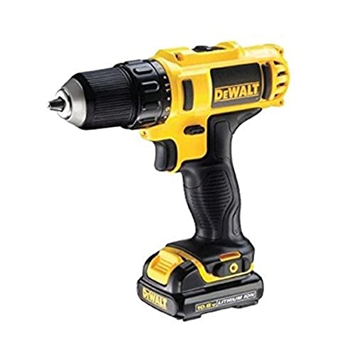DeWalt dcd710d3-qw – XR Bohrschrauber 10,8 V 10 mm Li-Ion 2,0 Ah mit 3 Akkus