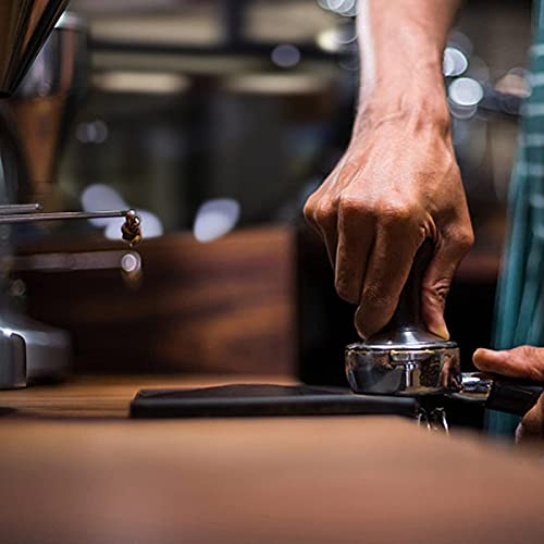 2 Pzs Tamper Mat,Antideslizante Espresso Tamping Pad, Alfombrilla de Cafe de Silicona Tamper Mat Antideslizante Espresso… - Imagen 5