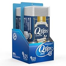 Q-Tips Cotton Swabs 625 Count 2-Pack Original Cotton Swabs with Soft Tips, Makeup Tools, Beauty, Personal Care & Household Essentials