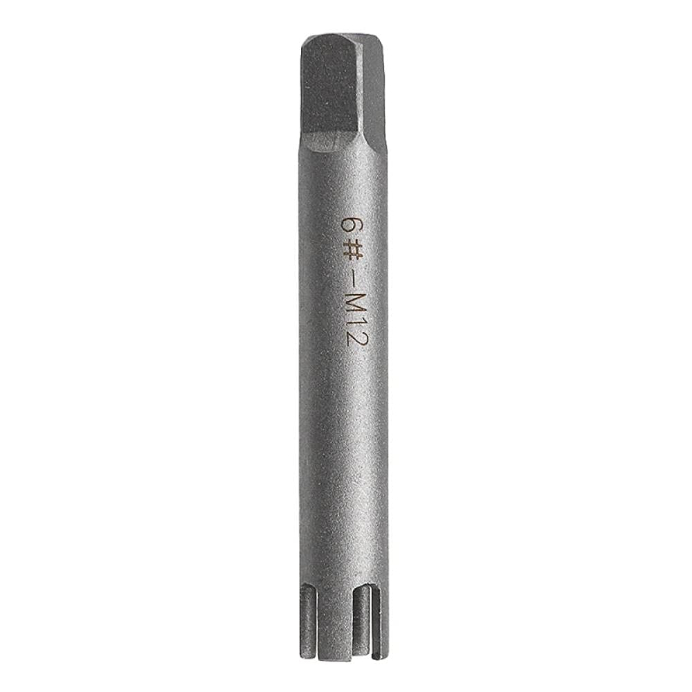 Juego de 5 guías extractoras de machos de roscar dañados M5-M12, Herramienta para Quitar machos de roscar Rotos, Juego de Llaves y Brocas.