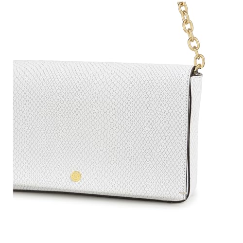 Image of RADLEY London Columbia Grove Faux Lizard Women's Leather Flapover Crossbody Bag