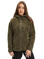Brandit Women Teddyfleece Jacket Hooded, Farbe: olive, Größe: L