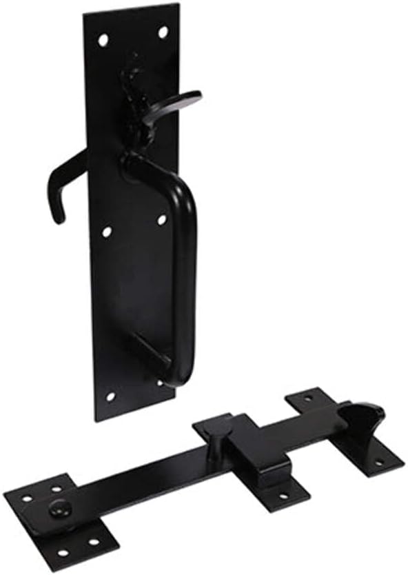 TimCo 523369 Suffolk Latch, 219 x 50mm, Black