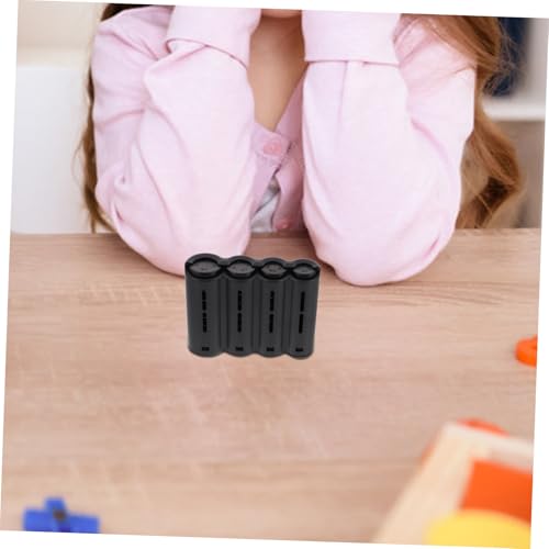 Caja organizadora para monedas de plástico con 4 compartimentos miniatura 5