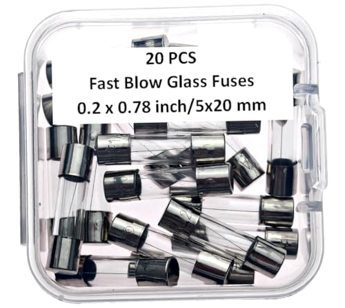 Fusible à fusion rapide 4A avec corps transparent pour détection immédiate - 4