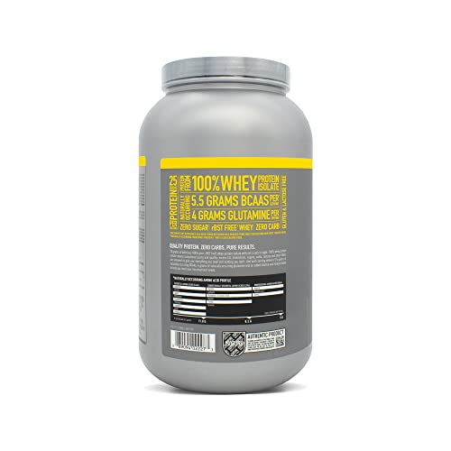 Nature\'S Best Isopure Banana Cream (Zero Carb), 3-Pound Tub