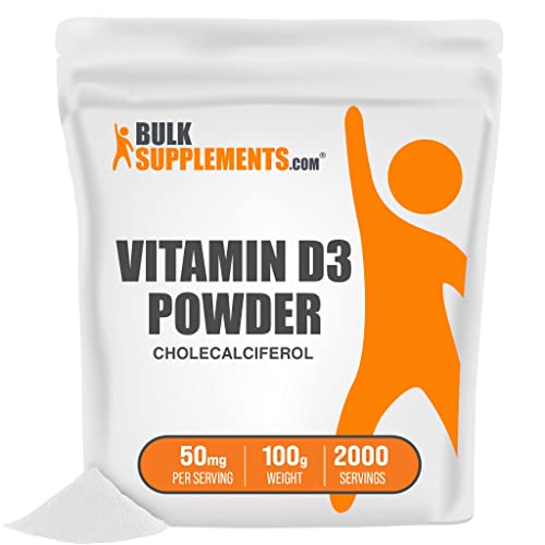 BulkSupplements.com Vitamin D3 Cholecalciferol Powder #TOP18
