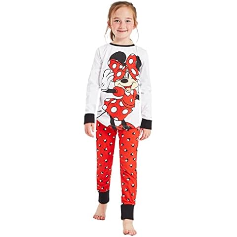 Disney Girls Minnie Mouse Character Pyjamas Cover