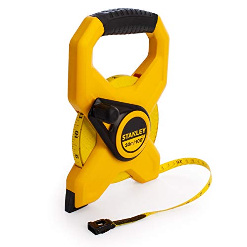 Stanley 234791 Rotella Metrica - Metro A Nastro 30 Metri Fibra Di Vetro