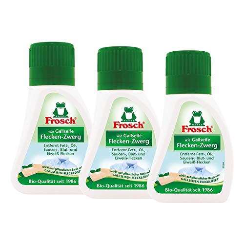 Preisvergleich Produktbild 3x Frosch wie Gallseife Fleck-Entferner 75 ml - Vegan