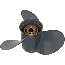 Boatman Upgrade Outboard Propeller for Honda Engine BFP60/BF75/90/100/115/130HP,Aluminum Boat Prop, 15 Tooth Spline14 Diameter