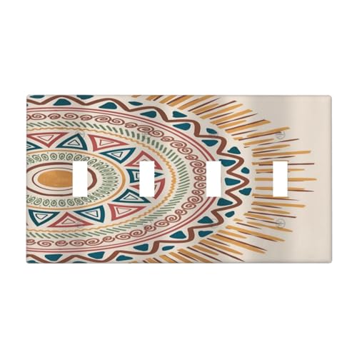 Plaque d'interrupteur électrique esthétique moderne pour illuminer votre intérieur - 2