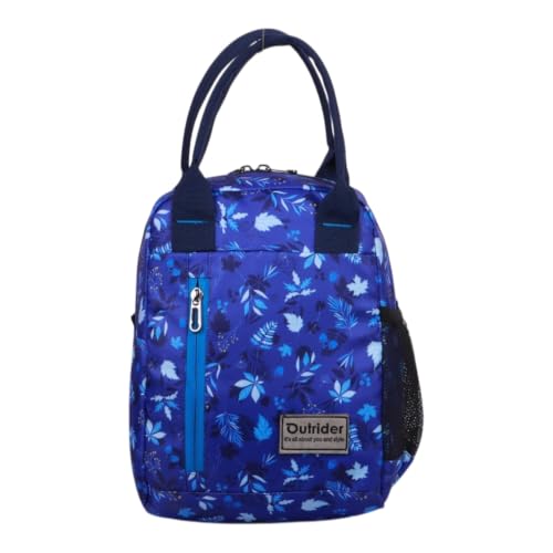 Image of Outrider Polyester Jumbo Lunch Bag,Lunch Bag for Office Men, Women and Kids, Quality Tiffin Bag for School, Picnic, Work, Carry Bag for Lunch Box, 12 litres,